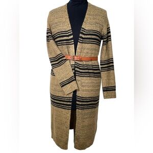 Ember L duster cardigan grunge western boho fall autumn modified (removed clasp)